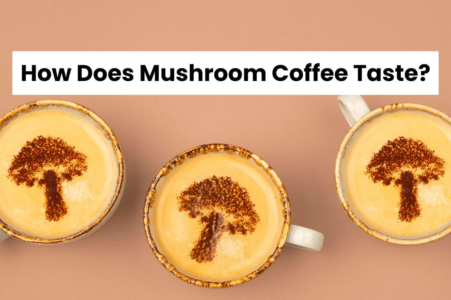 a photo of mushroom coffee