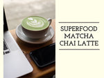 How to make a superfood matcha chai latte