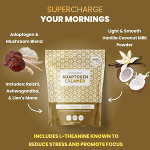 
                  
                    Load image into Gallery viewer, Moontower Adaptogen Coffee Creamer with L-Theanine
                  
                