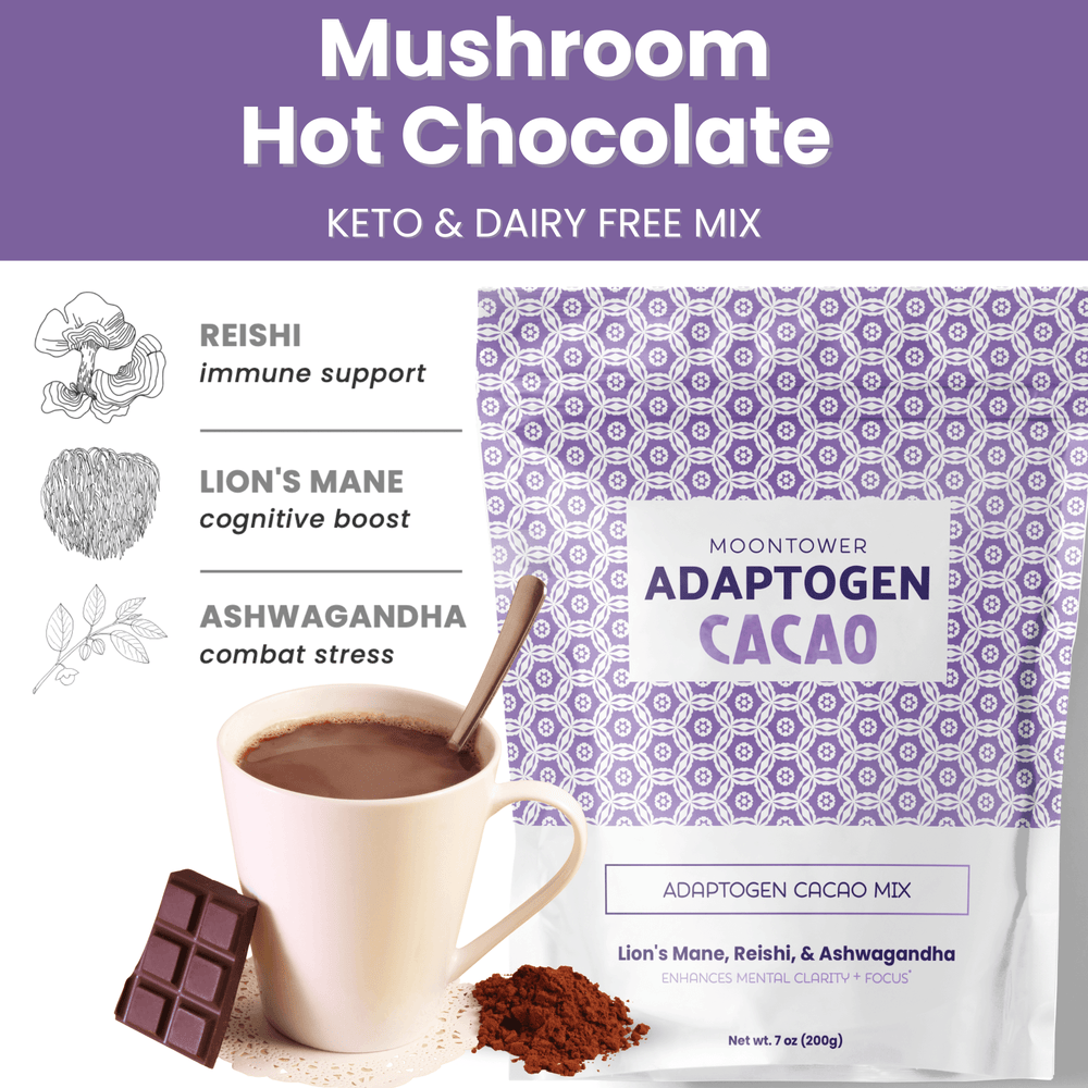 
                  
                    Load image into Gallery viewer, Moontower Adaptogen Cacao Mix
                  
                