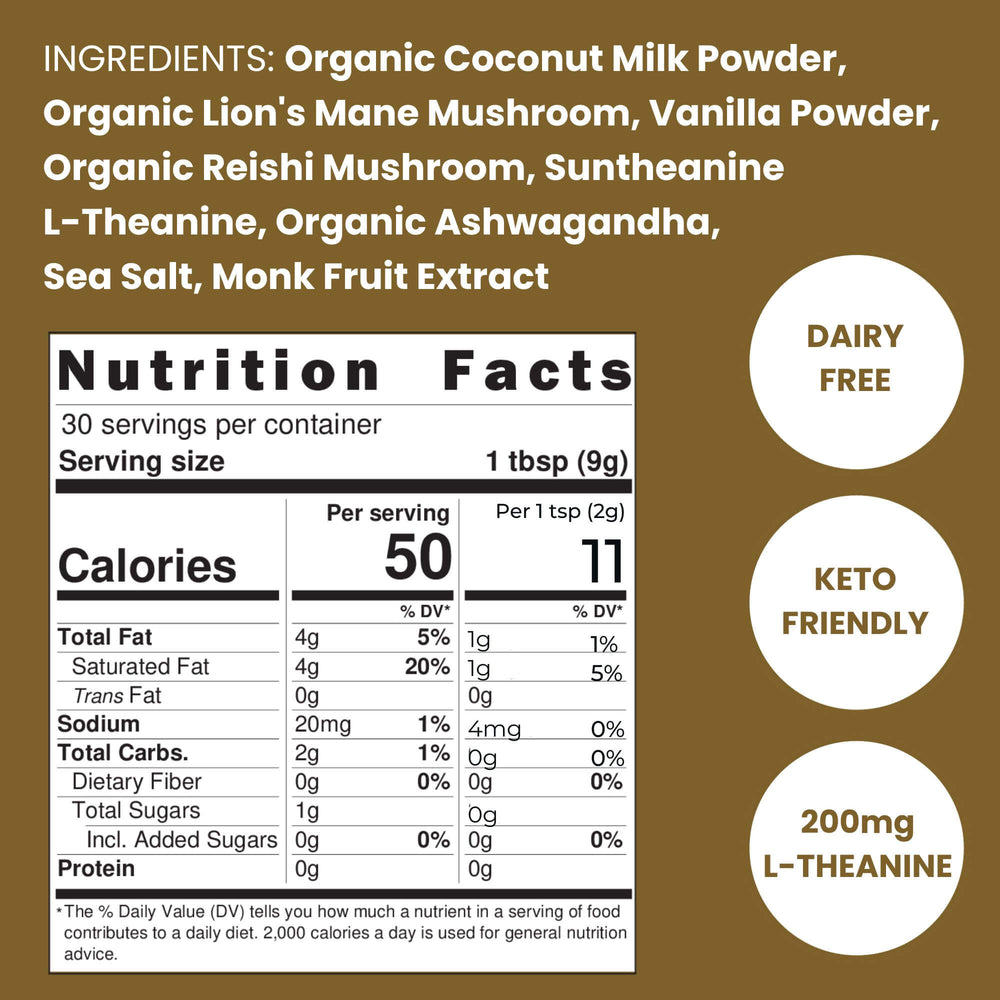 
                  
                    Load image into Gallery viewer, Moontower Adaptogen Coffee Creamer with L-Theanine
                  
                