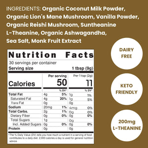 
                  
                    Load image into Gallery viewer, Moontower Adaptogen Coffee Creamer with L-Theanine
                  
                