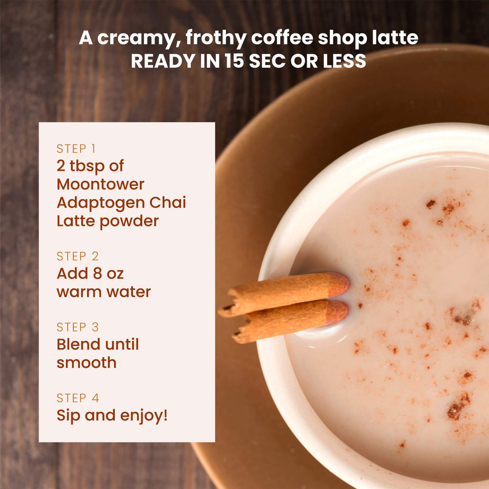 
                  
                    Load image into Gallery viewer, chai latte with ashwagandha
                  
                