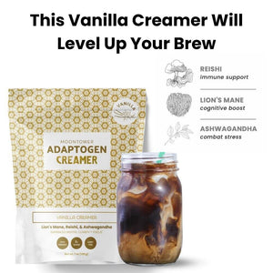 
                  
                    Load image into Gallery viewer, Moontower Adaptogen Vanilla Coffee Creamer
                  
                
