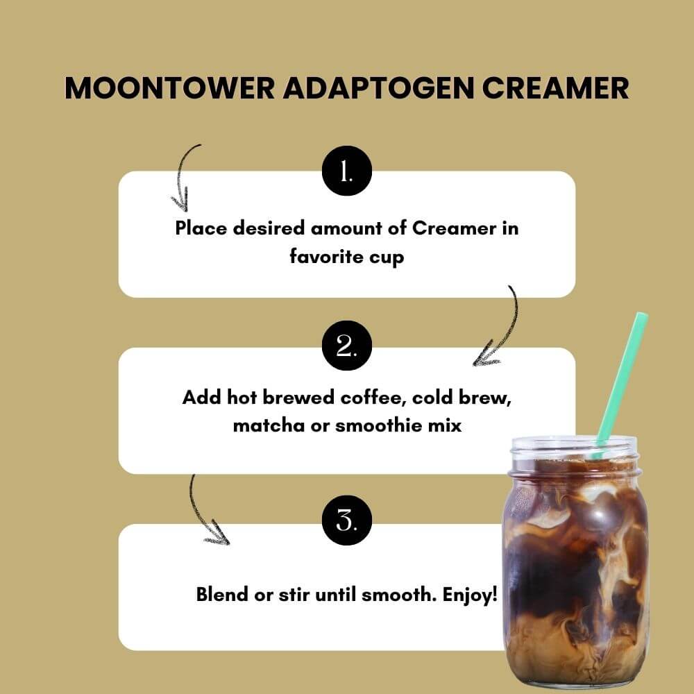 
                  
                    Load image into Gallery viewer, Moontower Adaptogen Vanilla Coffee Creamer
                  
                