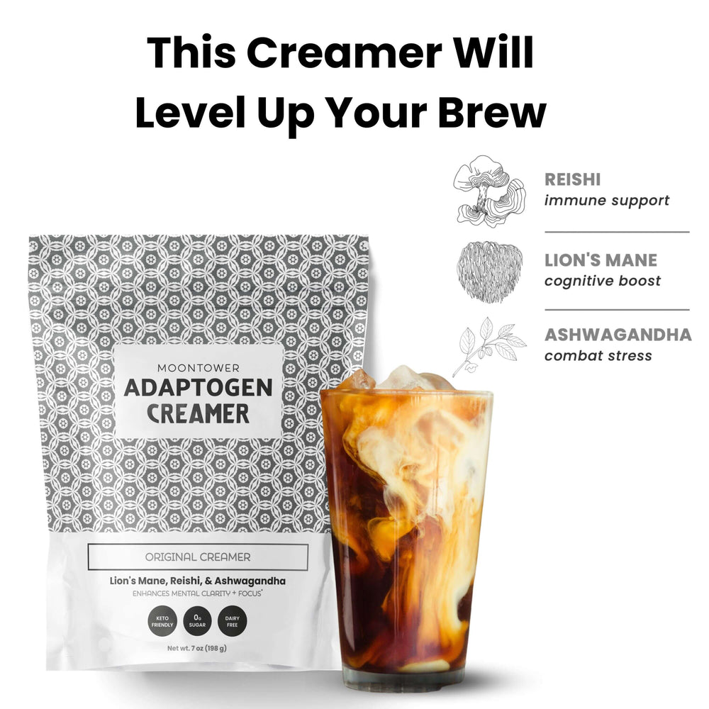 
                  
                    Load image into Gallery viewer, Moontower Adaptogen Coconut Coffee Creamer
                  
                